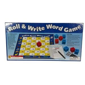 Lakeshore Roll and‎ Write Word Game NEW Early Readers Build 600+ Words 5+ SEALED